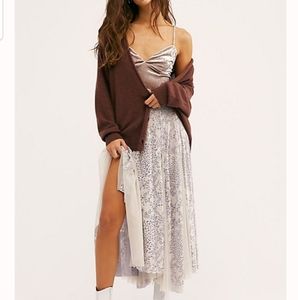 Intimately FP Bittersweet Half Slip Skirt Size M